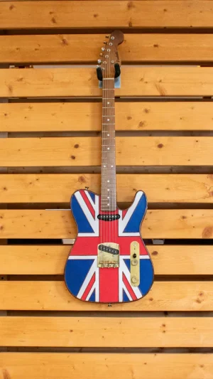 Paoletti - Nancy Loft SS – UK Flag Leather Top